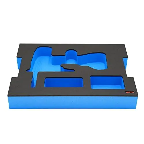 Produktbild: 𝖠𝖯𝖳𝖤𝖷 Schaumeinlage passend für Bosch Professional Akku-Stichsäge GST 18V-Li S für L-Boxx 102 G4, 136 G4, LB4